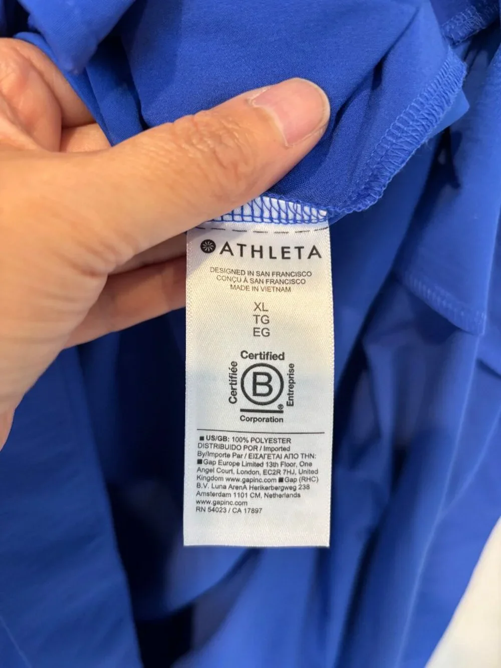 NWOT Athleta Midday Midi Skirt (XL) - Picture 6 of 6
